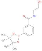 N-[2-Hydroxyethyl]benzamide-3-boronic acid, pinacol ester