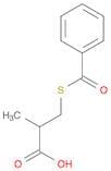 3-(Benzoylthio)-2-methylpropionic acid