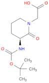 (S)-2-(3-(tert-Butoxycarbonylamino)-2-oxopiperidin-1-yl)acetic acid