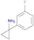 1-(3-Fluorophenyl)cyclopropanamine