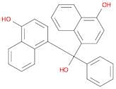 4,4'-(Hydroxy(phenyl)methylene)bis(naphthalen-1-ol)