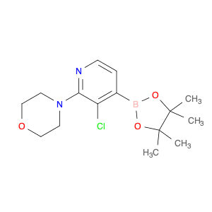 3-CHLORO-2-(4-MORPHOLINO)PYRIDINE-4-BORONIC ACID PINACOL ESTER