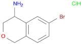 6-Bromoisochroman-4-amine hydrochloride