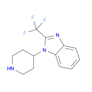 1-(4-Piperidinyl)-2-(trifluoromethyl)-1H-benzimidazole