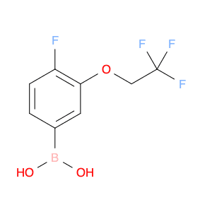 (4-Fluoro-3-(2,2,2-trifluoroethoxy)phenyl)boronic acid