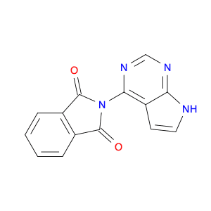 2-(7H-Pyrrolo[2,3-d]pyrimidin-4-yl)isoindoline-1,3-dione