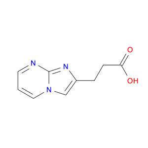 3-Imidazo[1,2-a]pyrimidin-2-ylpropanoic acid