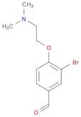 3-Bromo-4-[2-(dimethylamino)ethoxy]benzaldehyde