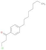 3-Chloro-1-(4-octylphenyl)propan-1-one