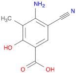 4-Amino-5-cyano-2-hydroxy-3-methylbenzoic acid