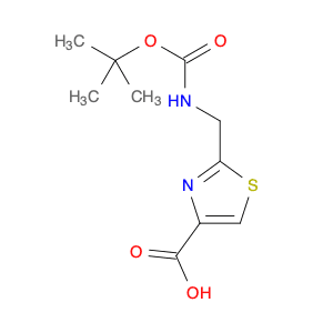 2-[[(tert-butoxycarbonyl)amino]methyl]thiazole-4-carboxylic acid