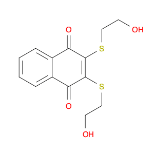 2,3-bis(2-hydroxyethylsulfanyl)naphthalene-1,4-dione