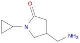 4-(Aminomethyl)-1-cyclopropylpyrrolidin-2-one