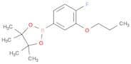 1,3,2-Dioxaborolane, 2-(4-fluoro-3-propoxyphenyl)-4,4,5,5-tetramethyl-