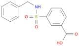 3-Benzylsulfamoyl-benzoic acid