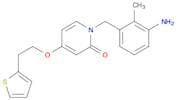 1-(3-Amino-2-methyl-benzyl)-4-(2-thiophen-2-yl-ethoxy)-2-pyridone