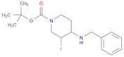 tert-Butyl 4-(benzylamino)-3-fluoropiperidine-1-carboxylate