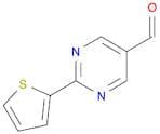 2-(2-Thienyl)-5-pyrimidinecarboxaldehyde