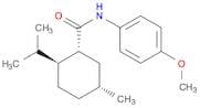 Cyclohexanecarboxamide,N-(4-methoxyphenyl)-5-methyl-2-(1-methylethyl)-, (1R,2S,5R)-