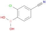 2-Chloro-4-cyanophenylboronic Acid