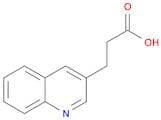 3-(Quinolin-3-yl)propanoic acid