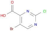 5-Bromo-2-chloro-4-pyrimidinecarboxylic acid