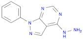 1H-Pyrazolo[3,4-d]pyrimidine,4-hydrazinyl-1-phenyl-
