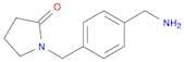 1-[4-(aminomethyl)benzyl]-2-pyrrolidinone