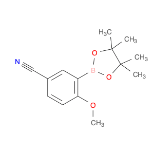4-Methoxy-3-(4,4,5,5-tetramethyl-1,3,2-dioxaborolan-2-yl)benzonitrile