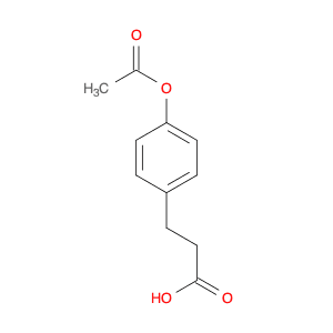 β-(4-ACETOXYPHENYL)PROPIONIC ACID