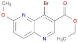 Ethyl 4-bromo-6-methoxy-1,5-naphthyridine-3-carboxylate