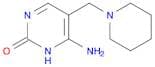 6-Amino-5-(piperidin-1-ylmethyl)pyrimidin-2(1H)-one