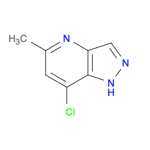 1H-​Pyrazolo[4,​3-​b]​pyridine, 7-​chloro-​5-​methyl-