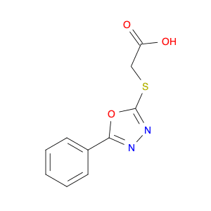 (5-Phenyl-[1,3,4]oxadiazol-2-ylsulfanyl)-acetic acid