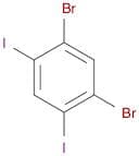 Benzene, 1,5-dibromo-2,4-diiodo- 