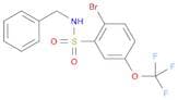 N-Benzyl 2-bromo-5-trifluoromethoxybenzenesulfonamide