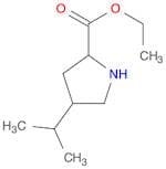 Ethyl 4-isopropylpyrrolidine-2-carboxylate