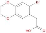 1,4-Benzodioxin-6-aceticacid, 7-bromo-2,3-dihydro-