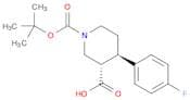 (3S,4R)-1-(tert-Butoxycarbonyl)-4-(4-fluorophenyl)piperidine-3-carboxylic acid