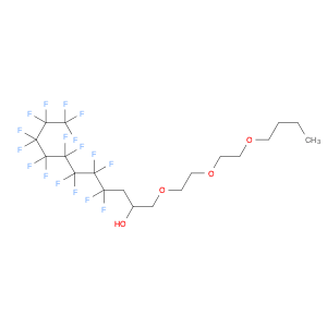 1-[2-(2-BUTOXYETHOXY)ETHOXY]-4,4,5,5,6,6,7,7,8,8,9,9,10,10,11,11,11-HEPTADECAFLUOROUNDECAN-2-OL