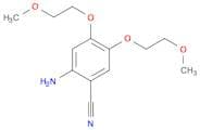 2-Amino-4,5-bis(2-methoxyethoxy)benzonitrile