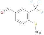 4-Methylthio-3-trifluoromethylbenzaldehyde