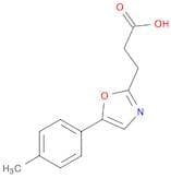 3-[5-(4-methylphenyl)-1,3-oxazol-2-yl]propanoic acid