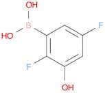 2,5-DIFLUORO-3-HYDROXYPHENYLBORONIC ACID
