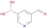(5-formylpyridin-3-yl)boronic acid