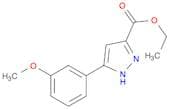 Ethyl 3-(3-methoxyphenyl)pyrazole-5-carboxylate