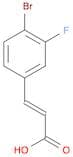 4-Bromo-3-fluorocinnamic acid
