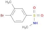 N-Methyl 4-bromo-3-methylbenzenesulfonamide