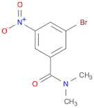 N,N-Dimethyl 3-bromo-5-nitrobenzamide