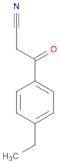 3-(4-Ethylphenyl)-3-oxopropanenitrile